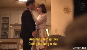 Bố đi làm, con trai ở nhà xoạc với má kế trẻ